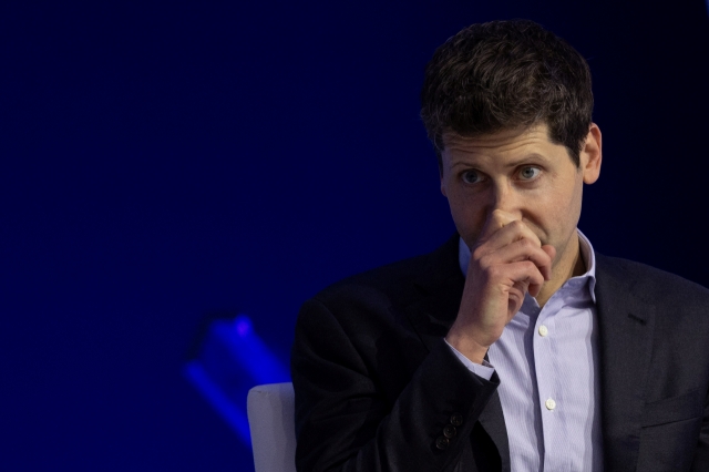 Sam Altman, CEO of OpenAI, attends the APEC CEO Summit in San Francisco, US, on Thursday. (Reuters-Yonhap)