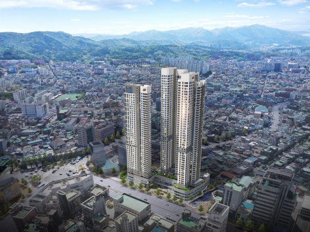 Hyundai E&C's new apartment complex Hillstate Gayang The Wise in Daejeon (Hyundai Engineering & Construction)