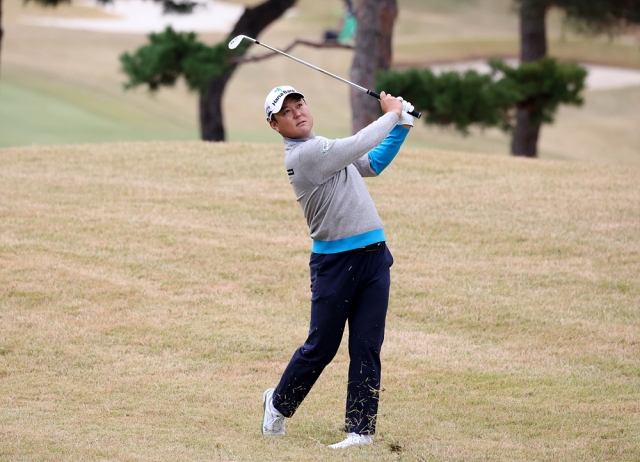 South Korean golfer Ham Jeong-woo. (Yonhap)