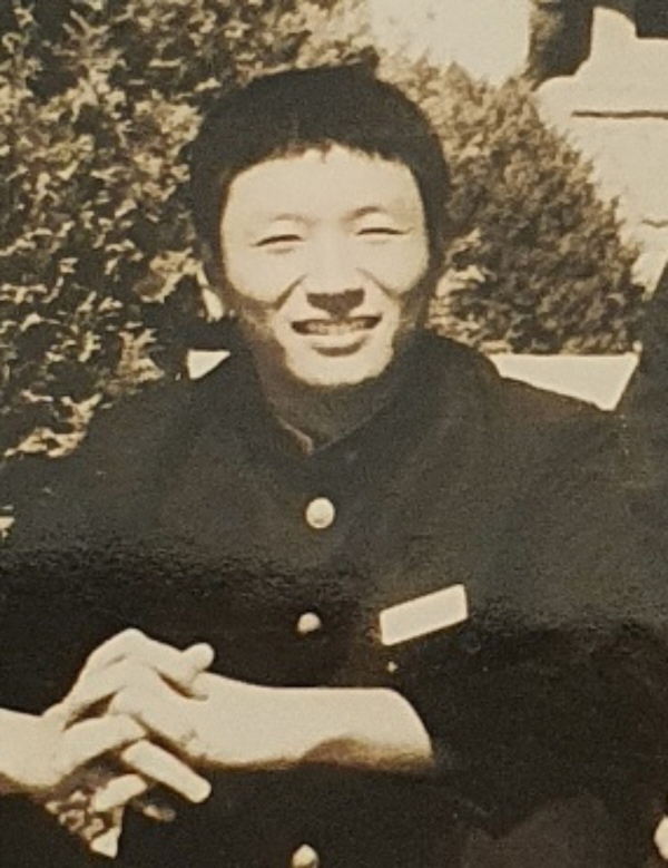 Jeong Seon-yeop while he was attending Dongsan High School (Dongsan High School)