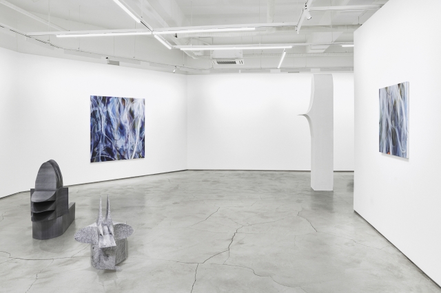 An installation view of 