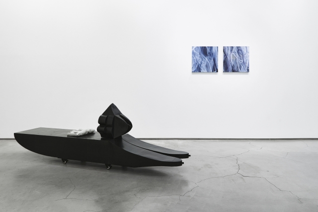 An installation view of 