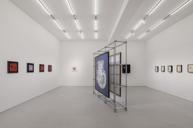 An installation view of 