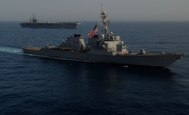 This undated photo, captured from the US Navy's website, shows the USS Higgins Arleigh Burke-class destroyer. (Yonhap)