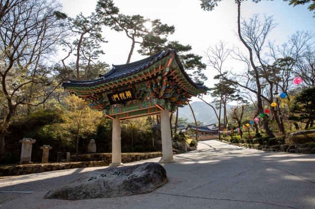 A view of Jinkwansa, a Buddhist temple in Seoul’s Eunpyeong-gu. (Jinkwansa)