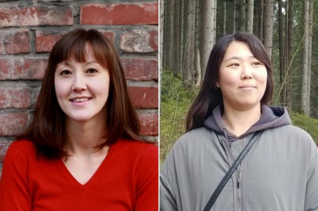 Translators Sora Kim-Russell (left) and Youngjae Josephine Bae (The Booker Prizes)