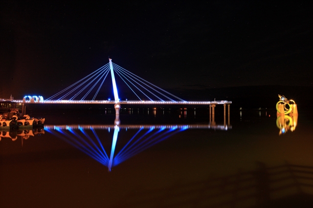 Soyanggang Skywalk in Chuncheon, Gangwon Province (Chuncheon city)