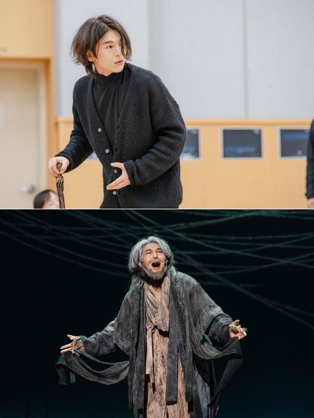 Kim Jun-soo plays King Lear in the changgeuk 