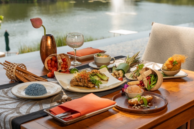 Granum Dining Lounge's Thai dishes (Banyan Tree Club & Spa Seoul)