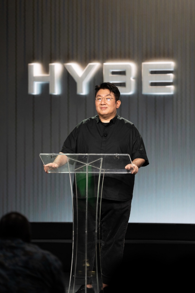 Hybe Chairman Bang Si-hyuk (Hybe)