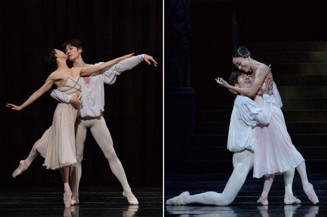 Principal dancer Rhee Hyon-jun performs as Romeo in Universal Ballet's 