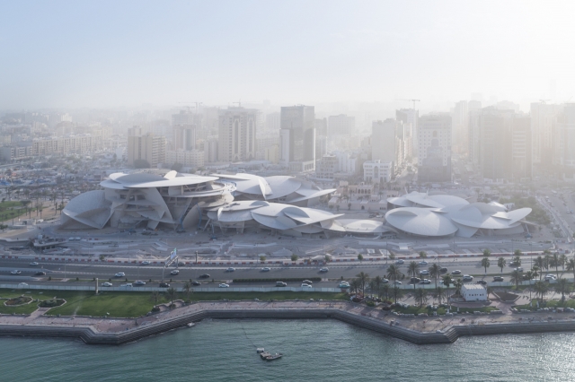 National Museum of Qatar, designed by Jean Nouvel (Iwan Baan)