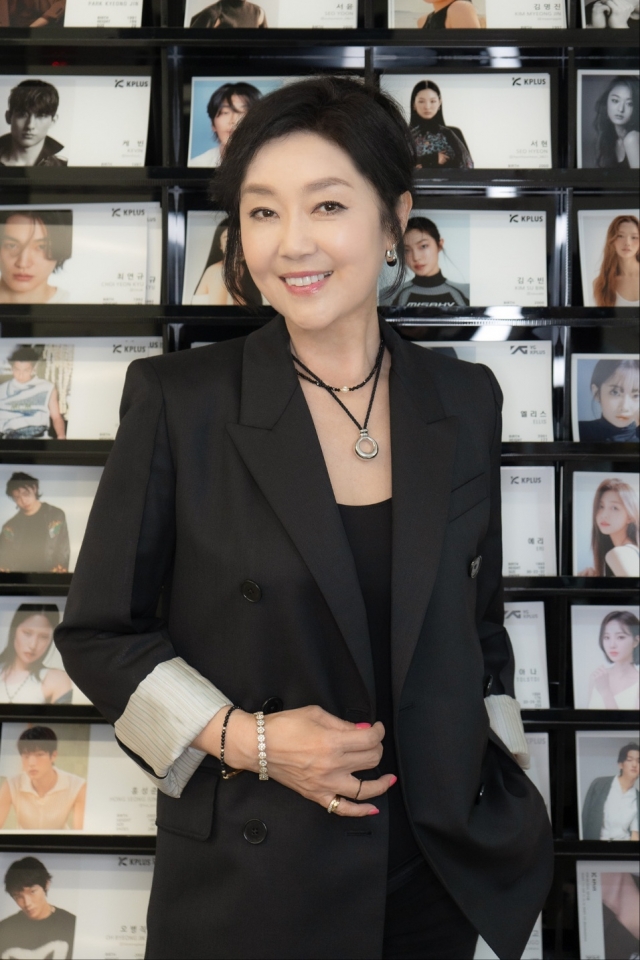 Kplus CEO Ko Eun-kyung poses for photos before an interview with The Korea Herald at Kplus office in Seoul, June 7. (Kplus)