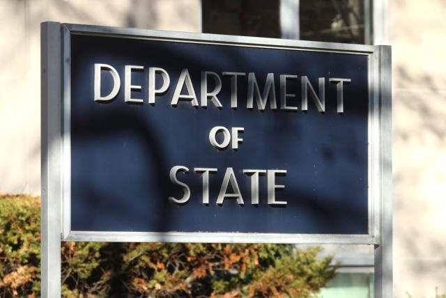 : The US Department of State is seen on January 6, 2020 in Washington, DC. (Gettyimages)