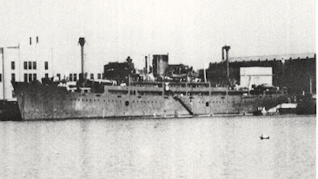 This undated file photo provided by South Korean film company Mayplus shows the Ukishima Maru vessel. (Mayplus)