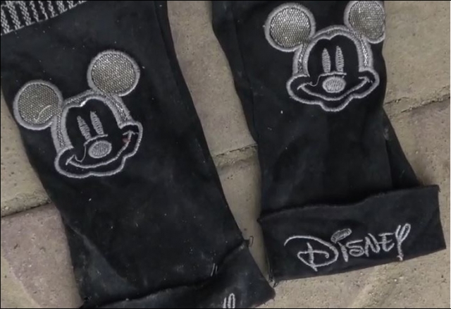 A North Korean counterfeit product pirating Disney's Mickey Mouse character (Unification Ministry)