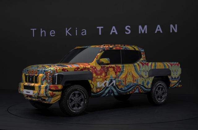 The Kia Tasman at the 2024 Busan International Mobility Show (Hyundai Motor Group)