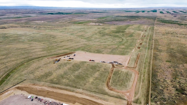 Construction is underway at Hanwha Qcells' new solar farm in Weld County, Colorado, a project led by the solar energy division of Hanwha Solutions in collaboration with the Platte River Power Authority. (Hanwha Qcells)