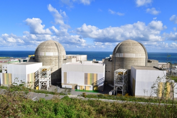 Shin Wolseong Nuclear Power Plant Units 1 and 2, located in Gyeongju, North Gyeongsang Province, constructed by Daewoo E&C. (Daewoo E&C)