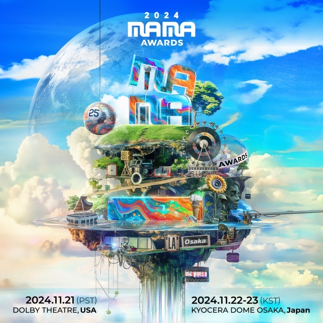 Promotional poster for 2024 MAMA Awards (CJ ENM)