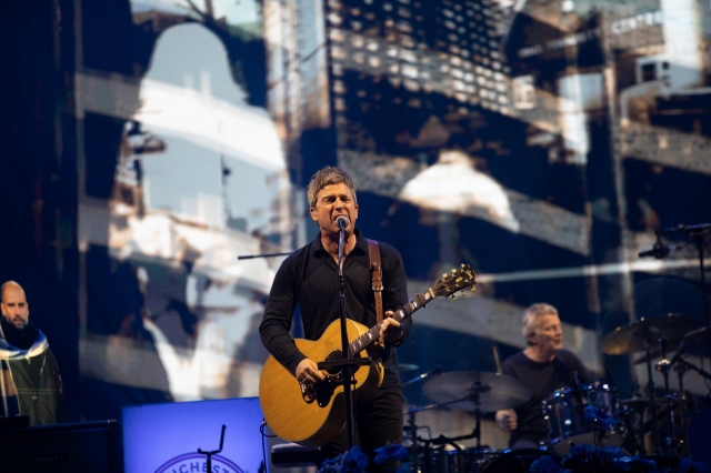 Noel Gallagher performs during 