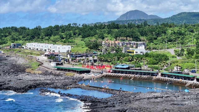 Nonjinmul in Seogwipo, southern Jeju Island (Yonhap)