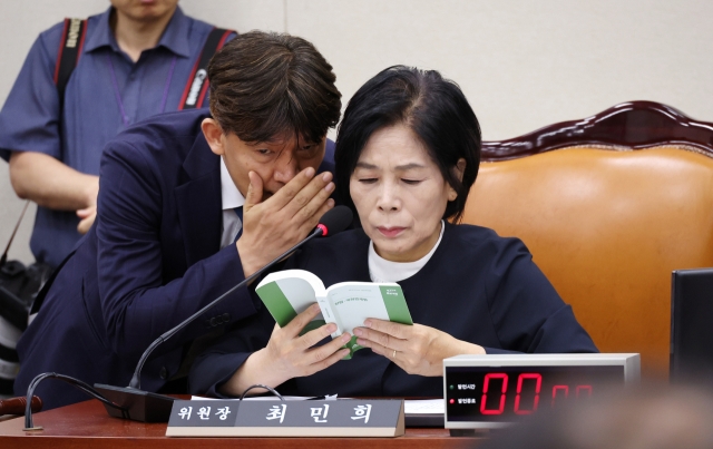 Democratic Party Rep. Choi Min-hee (Yonhap)