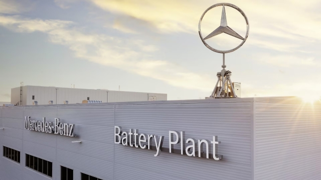 Mercedes-Benz, in partnership with Japanese battery producer AESC, opened a new battery production facility in Bibb County, Alabama, in March 2022 to produce US-market EQS and EQE electric SUV batteries locally, helping the automaker qualify for IRA tax credits. (Mercedes-Benz)