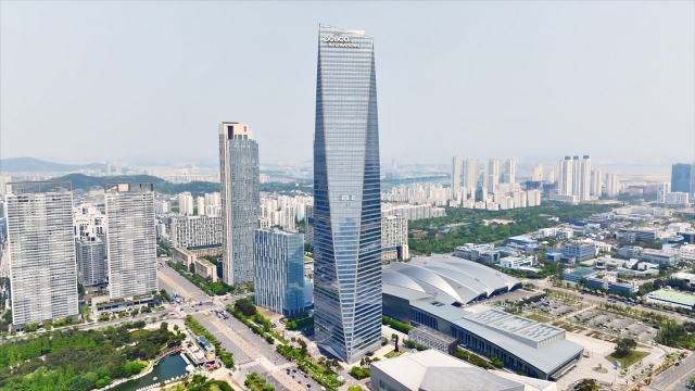 Posco International headquarters in Songdo, Incheon (Posco International)