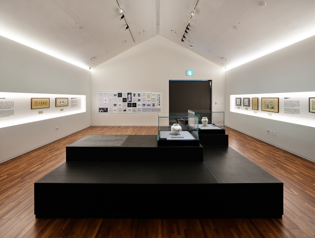 An installation view of “Treasures of the Kansong Art Museum Daegu