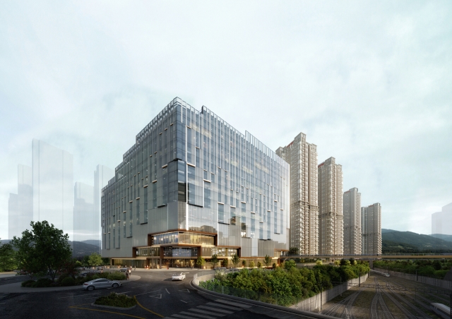 HDC recently secured regulatory approval for developing an area near the Kwangwoon University Station in northern Seoul. The residential complex consists of eight apartment buildings for 3,032 housing units and other commercial facilities. (HDC)