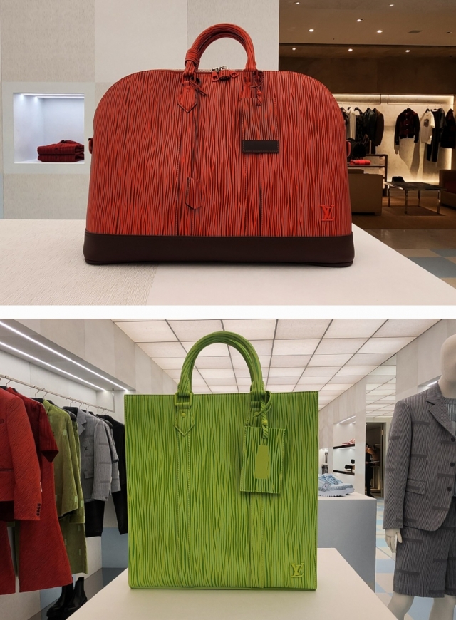 The Park Seo-bo collection at the Louis Vuitton Maison Seoul in Gangnam, southern Seoul. (Choi Si-young/The Korea Herald)