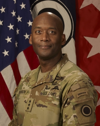 This photo shows Lieut. Gen. Xavier Brunson, commander of I Corps. (US Army website)