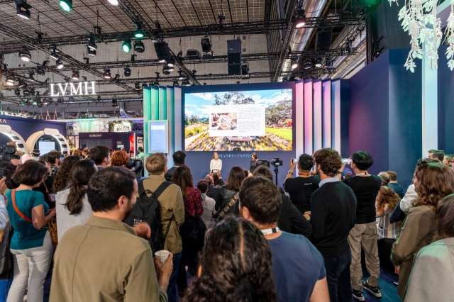 XR content created by iStaging and Chandon under LVMH is showcased at VivaTech 2024. (iStaging)