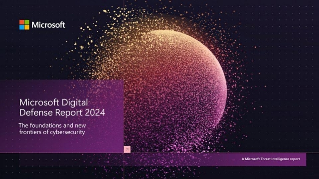 An image of Microsoft's Digital Defense Report 2024 captured from its website. (Yonhap)