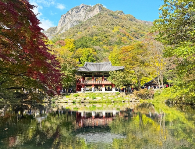 Baekyangsa Temple in Jangseong-gun, South Jeolla Province. (Yonhap)