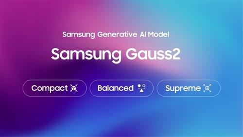 Samsung Electronics Co.'s new generative AI model, the Samsung Gauss2 (Samsung Co.)