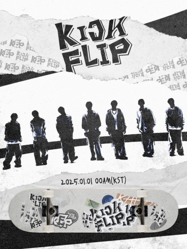 KickFlip teaser poster (JYP Entertainment)