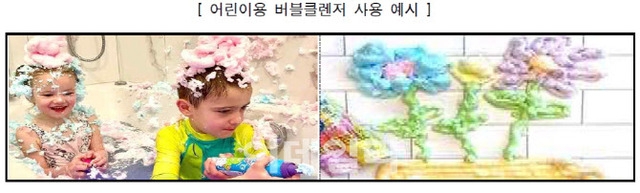 Children's bubble cleansers (Korea Consumer Agency)