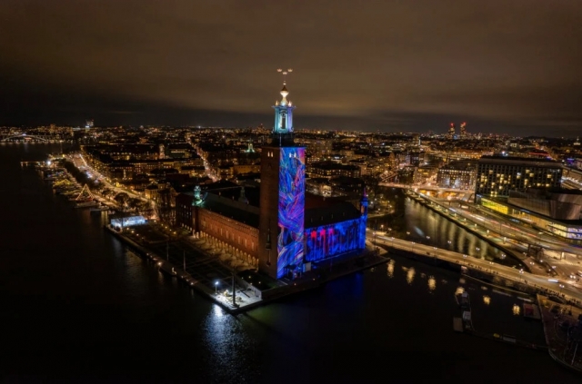 Nobel Week Lights (Benoit Derrier/Nobel Prize Outreach)