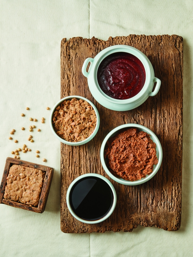 Jang varieties from doenjang (soybean paste) to ganjang (soy sauce) and gochujang (chili paste). (Korea Heritage Service)