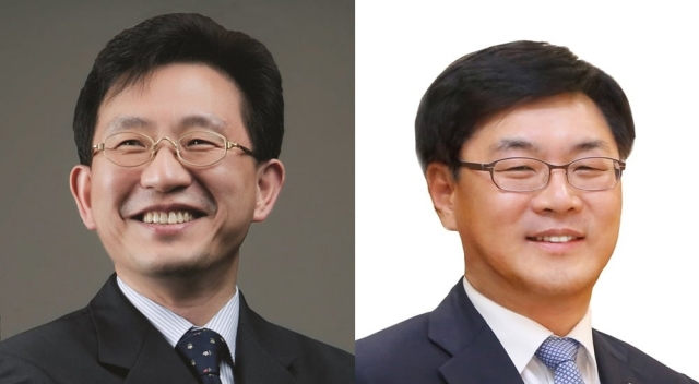 HDC Hyundai Development Company CEO Jung Kyung-koo (left) and HDC CEO Kim Hoi-yen (HDC Group)