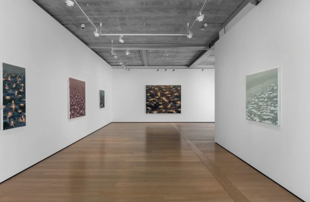 An installation view of 