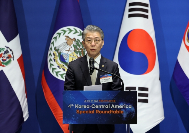 First Vice Foreign Minister Kim Hong-kyun (Newsis)