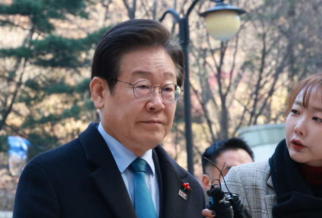 Lee Jae-myung, leader of the main opposition Democratic Party of Korea (Yonhap)