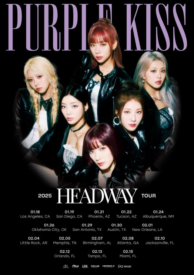 Poster of Purple Kiss US tour 