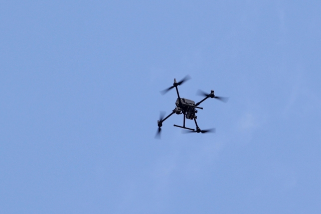 This undated file photo shows a military drone. (Gettyimages)