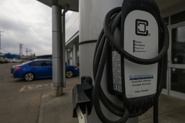 A hydrogen charging station (Gettyimages)