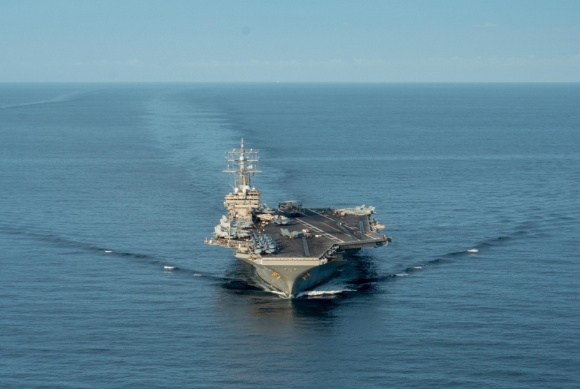 US aircraft carrier redeployed near Korean Peninsula in warning to N. Korea
