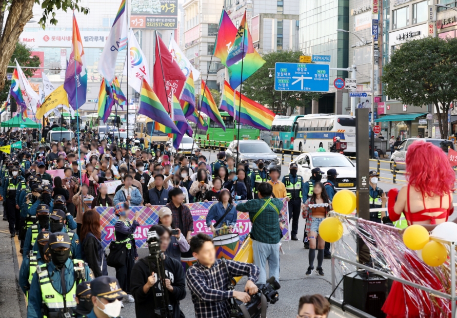 [Photo news] LGBT festival in Incheon